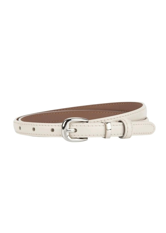 Plissé Copenhagen Casely belt Creme