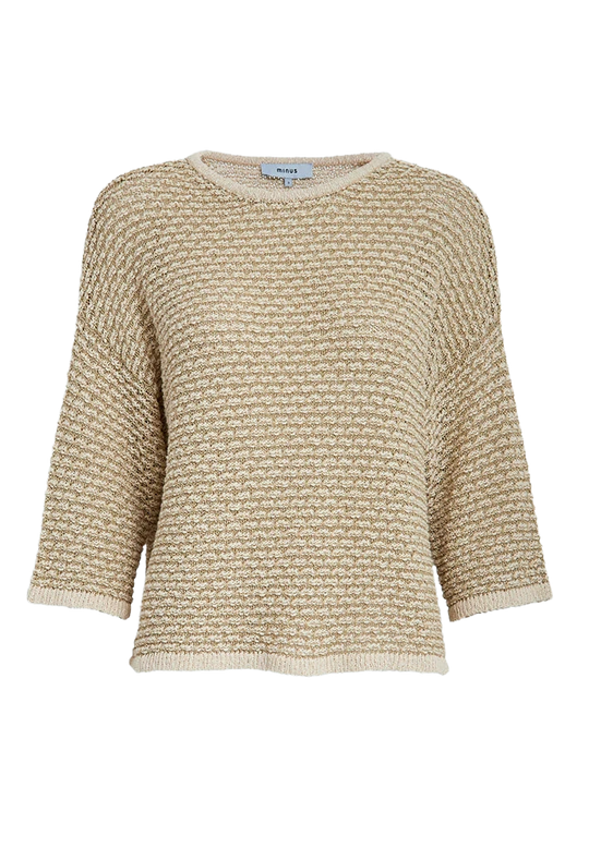 Minus MSJesia Knit Pullover 348 Medal Gold