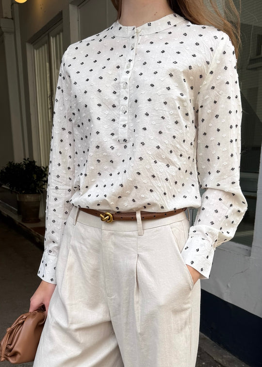 Rue de Femme Dot shirt off-white