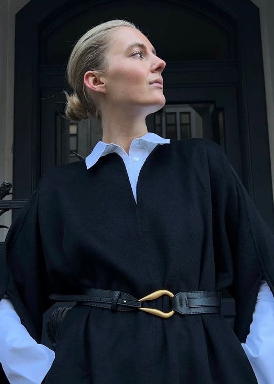 Plissé Copenhagen Fairy Belt black