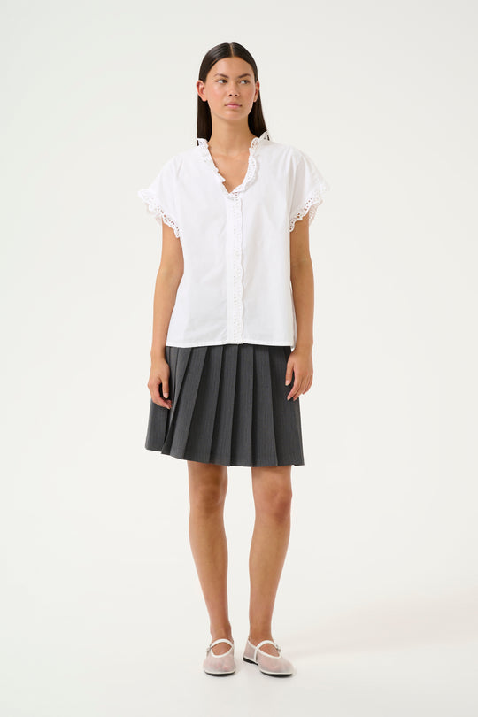 Karen by Simonsen CaliopeKB Blouse Bright White