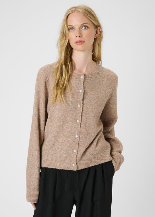 Karen by Simonsen KBNoabelle Plain Cardigan walnut