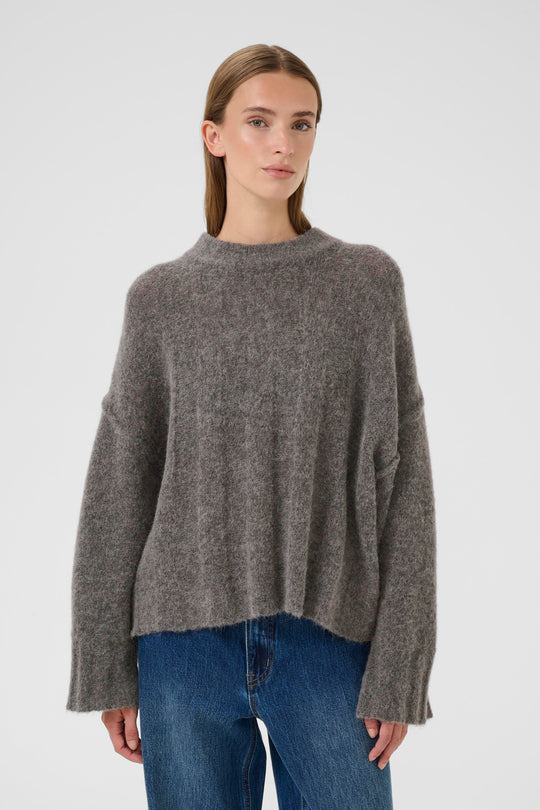 Karen by Simonsen KBBlake Lara Oneck Dark Gray Melange