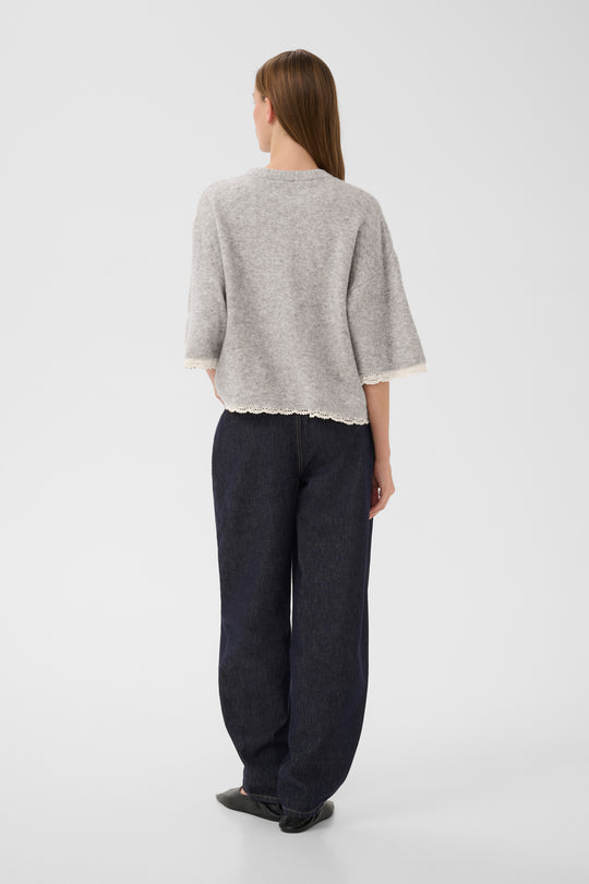 Karen by Simonsen KBEris O-neck Grey Melange