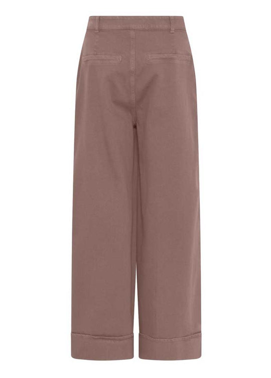 La Rouge Line Pants Soil Brown