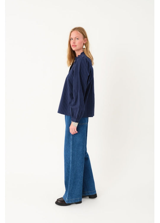 Lollys Laundry RiverLL Shirt LS 80 stripe