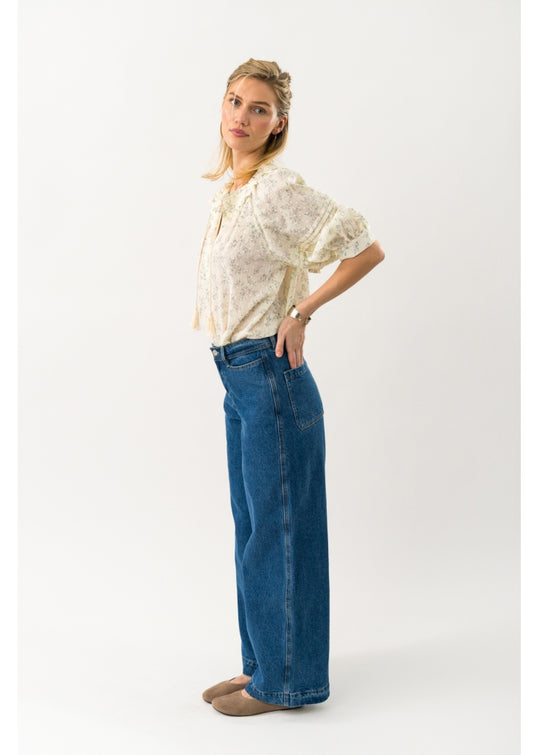Lollys Laundry AlviLL Blouse 3/4 creme