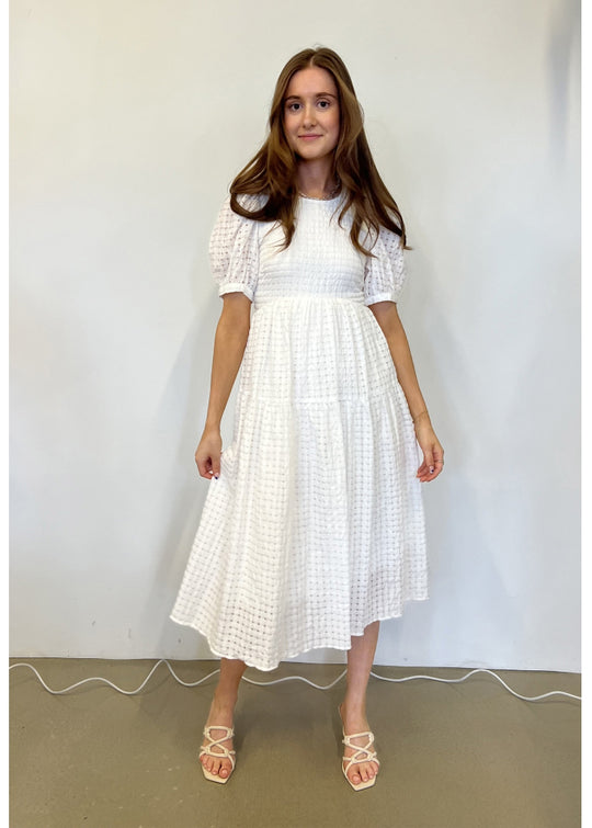 Minus MSKaja Dress 235 Cloud Dancer (off-white)