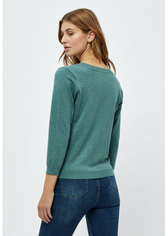 Minus Msmilla 3/4 manche en tricot pulvérisant la brume de mer melange