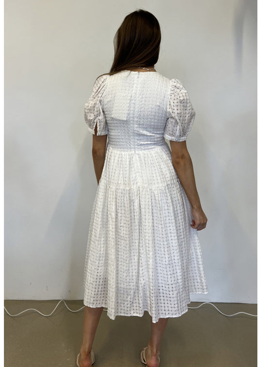 Minus MSKaja Dress 235 Cloud Dancer (off-white)