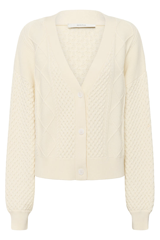 Gestuz GZthilla cardigan egret