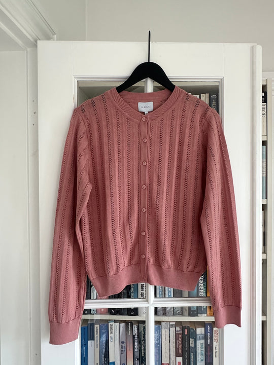 La Rouge Anette Cardigan Rose