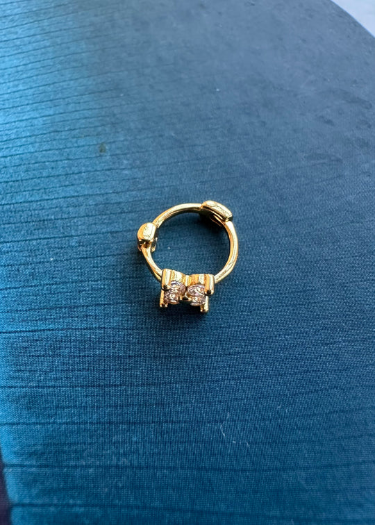 Black design by Camilla Folkman Cathy hoop