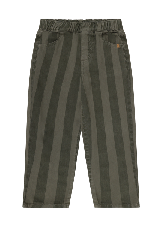 Minymo Pants Twill Stripe Beetle
