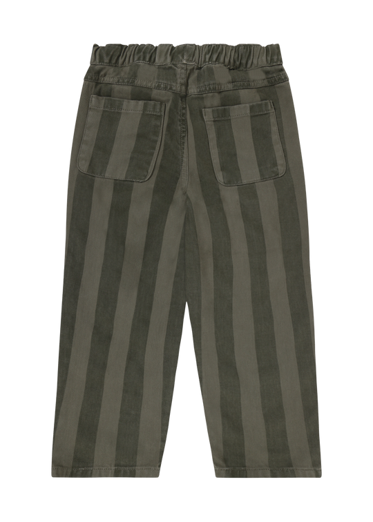Minymo Pants Twill Stripe Beetle