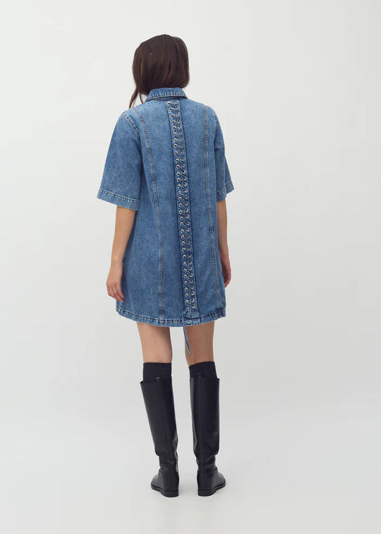 MbyM Balami-M Dress Mid Blue Vintage