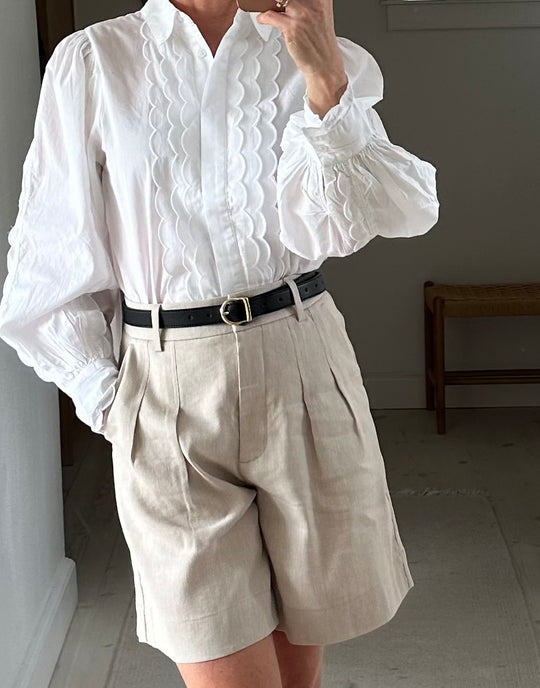 Plissé Copenhagen Christa belt black