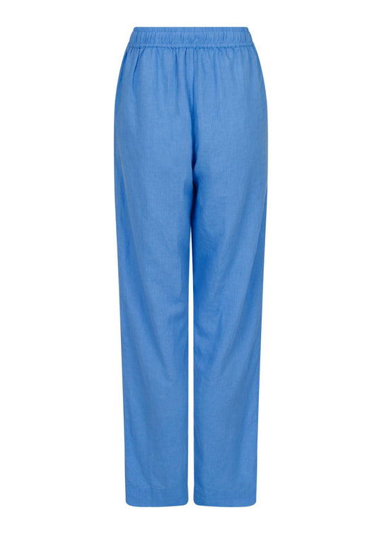 Neo Noir Sonar Linen Pants dusty blue