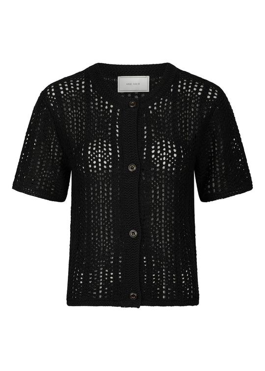 Neo Noir Laurana Crochet Cardigan Off White (copie)