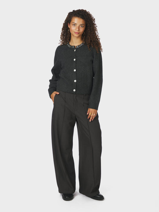 Neo Noir Marie Stone cardigan Antracit