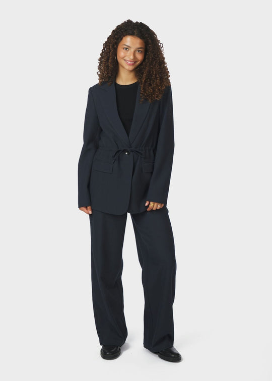 Neo Noir Jemmie Melange Blazer Navy