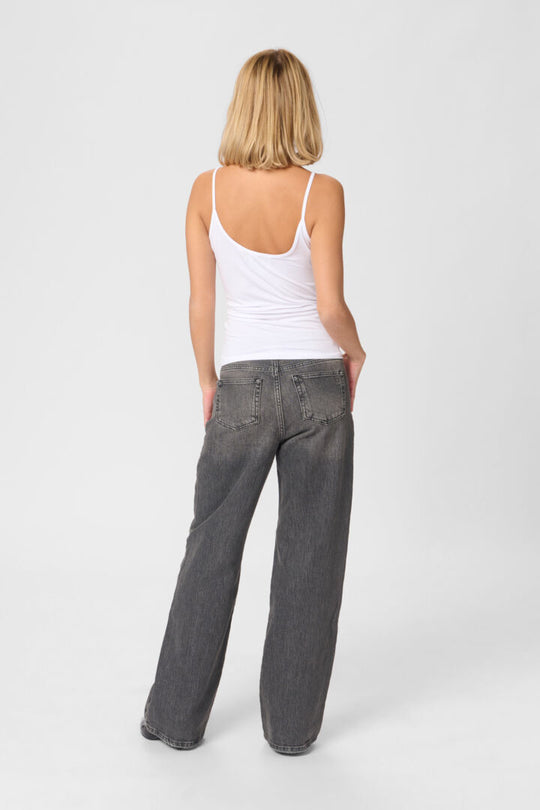 My Essential Wardrobe The Modal Top Bright white