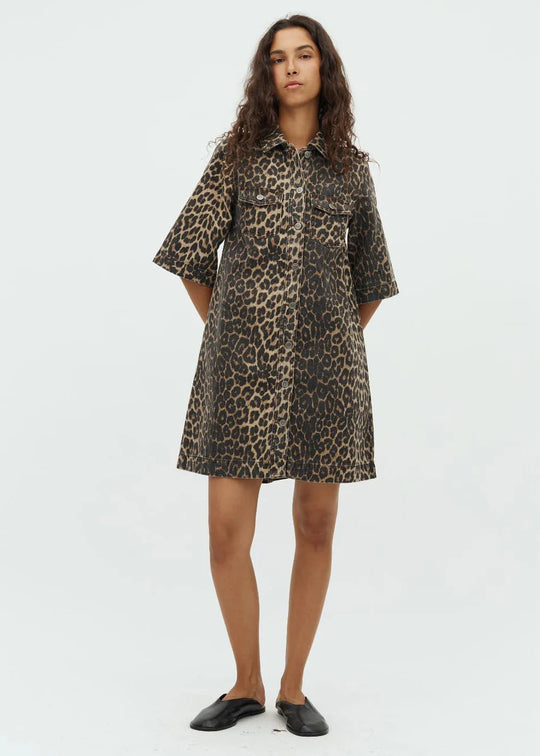 MbyM Mira-M Dress Leopard Mist