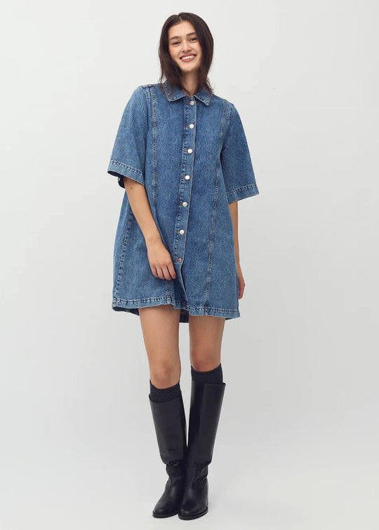 MbyM Balami-M Dress Mid Blue Vintage