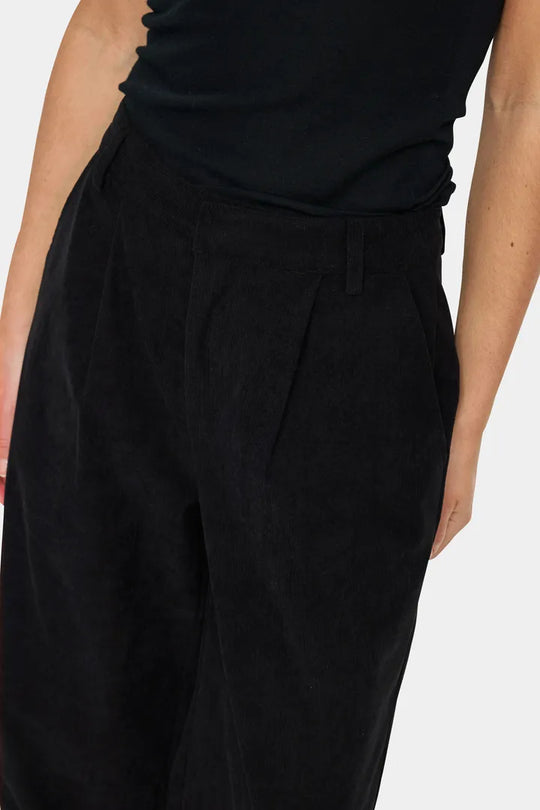Saint Tropez MagnilleSZ Pants Black corduroy