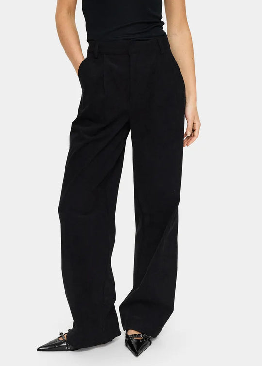 Saint Tropez MagnilleSZ Pants Black corduroy