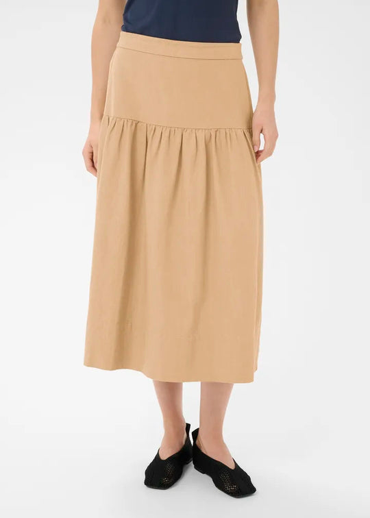 Part Two NelliaPW Skirt Travertine