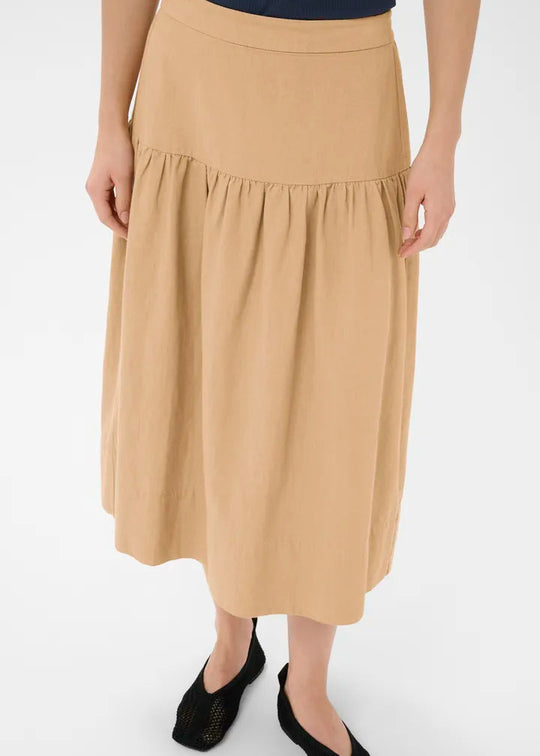 Part Two NelliaPW Skirt Travertine
