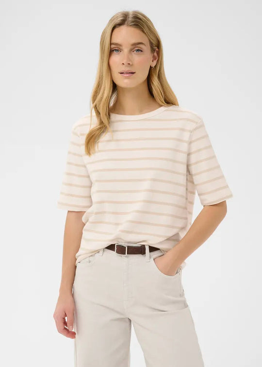 Part Two RatanaPW T-shirt French Oak Stripe