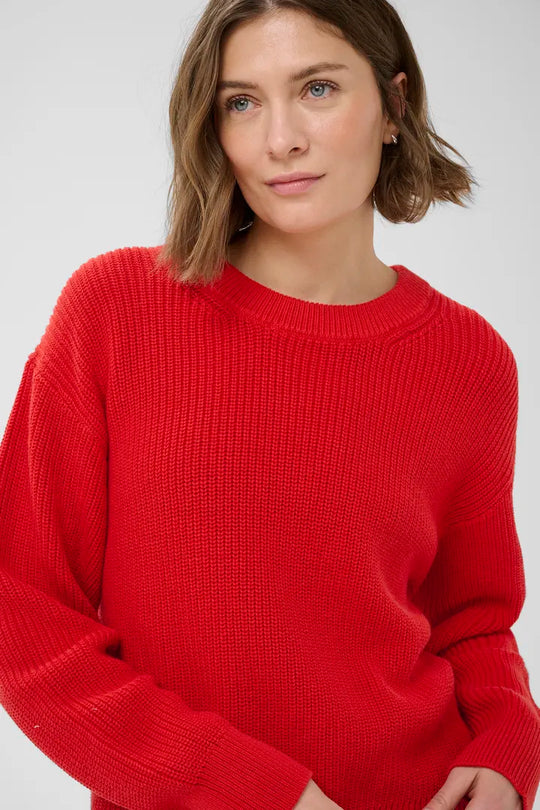 Part Two BozenaPW Pullover Goji Berry