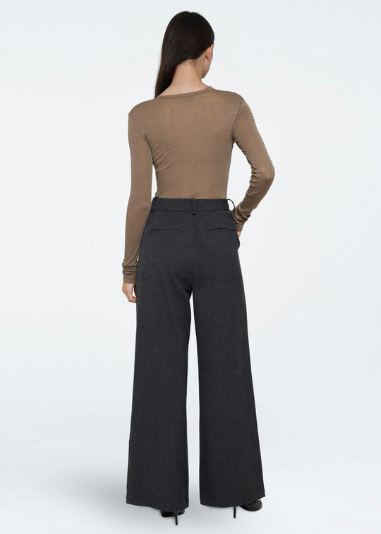 Minimum Gunli Pants Dark Grey Melange