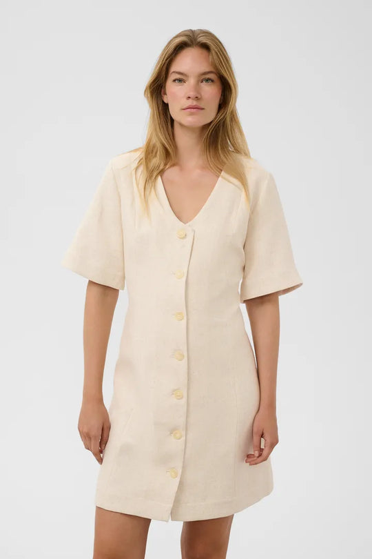 Soaked SLSambesi Dress Oatmeal