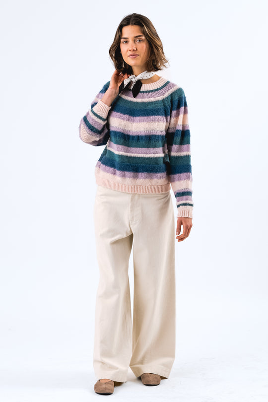 Lollys Laundry BjorkLL Jumper Knit LS Lavender