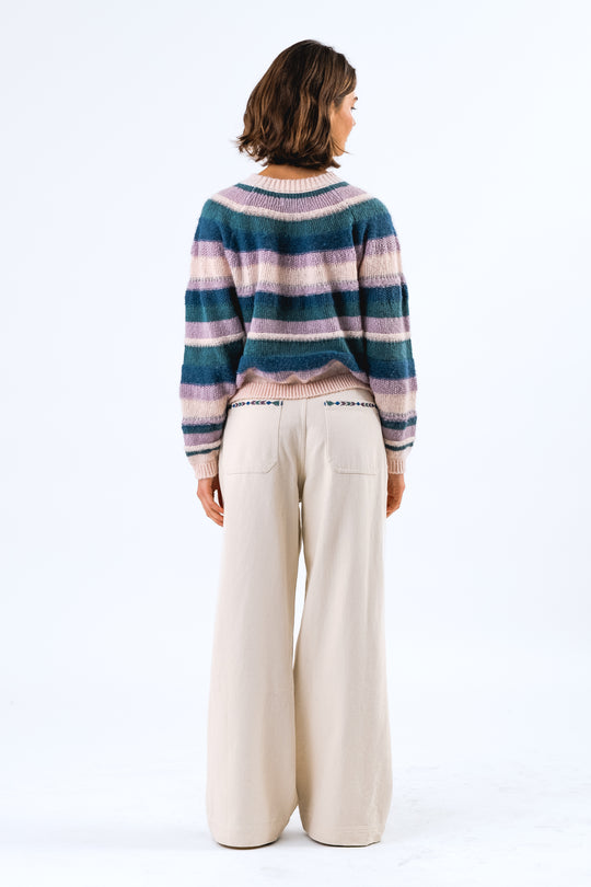 Lollys Laundry BjorkLL Jumper Knit LS Lavender
