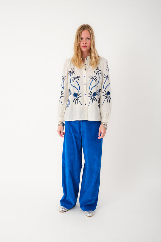 Lollys Laundry KianLL Shirt LS 1 White