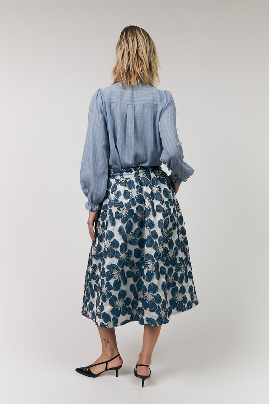 Lollys Laundry BristolLL Midi Skirt 20 blue