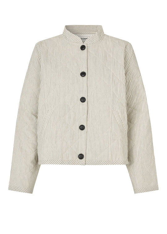 Lollys Laundry EmiliaLL Jacket LS 80 Stripe sand
