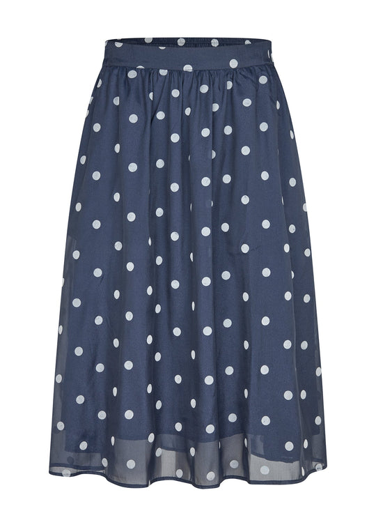 Lollys Laundry EllaLL Midi Skirt 23 Dark Blue