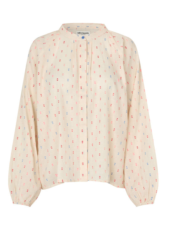 Lollys Laundry HaileyLL Shirt 02 Creme multi