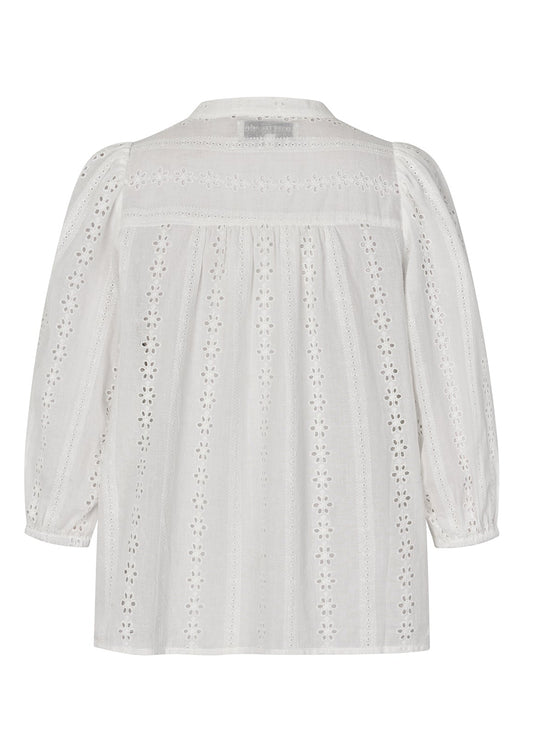 Lollys Laundry JuneLL Shirt 3/4 White
