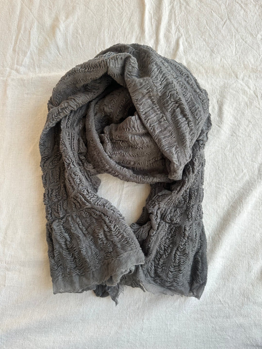 Livness uldtørklæde grå