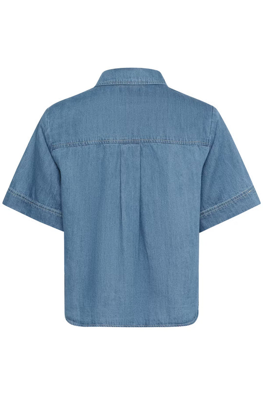 Part Two NiclaPW Shirt Medium Blue Denim