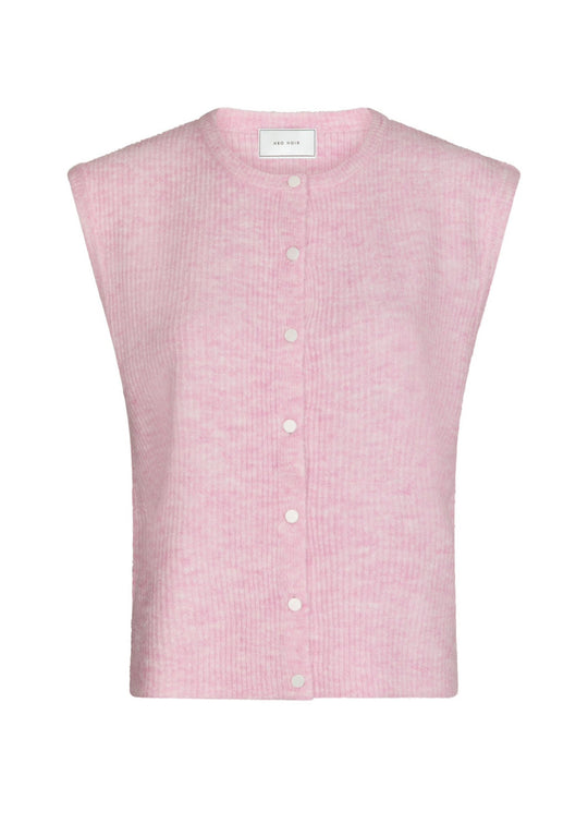 Neo Noir Everest Knit Vest Light Pink