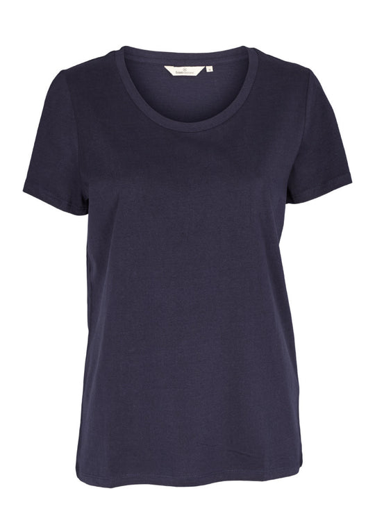 Basic Apparel Rebekka Tee Navy