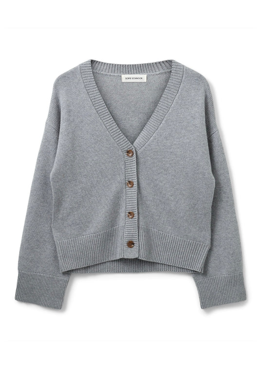 Sofie Schnoor LevaSW Cardigan Grey Melange