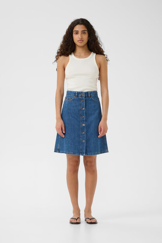 InWear KeiaIWKeza Skirt medium denim blue